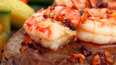 Prime Rib and Shrimp Buffet